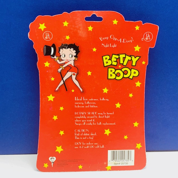 Betty Boop night light motorcycle chic NEW retro - Picture 2 of 3